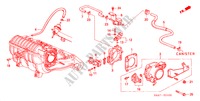 DROSSELKLAPPENGEHAEUSE(1.6L) für Honda ACCORD 1.6ISE 5 Türen 5 gang-Schaltgetriebe 2001