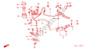 HAUPTKUPPLUNGSZYLINDER (RH) für Honda ACCORD 1.6ISE 5 Türen 5 gang-Schaltgetriebe 2001
