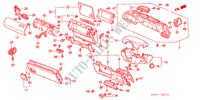INSTRUMENTENBRETT(RH) für Honda ACCORD 2.0SE    EXECUTIVE 5 Türen 4 gang automatikgetriebe 2001