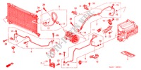 KLIMAANLAGE (SCHLAEUCHE/LEITUNGEN) (RH) für Honda ACCORD 1.8ISE 5 Türen 4 gang automatikgetriebe 2001
