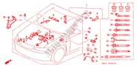 MOTORKABELBAUM(RH) für Honda ACCORD 1.8IS 5 Türen 5 gang-Schaltgetriebe 2001