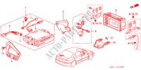 NAVIGATIONSEINHEIT für Honda ACCORD 2.3IV 5 Türen 5 gang-Schaltgetriebe 2001