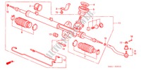 SERVOLENKGETRIEBE (LH) für Honda ACCORD 1.6IS 5 Türen 5 gang-Schaltgetriebe 2002