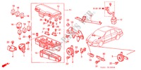 STEUERGERAT (MOTORRAUM) (LH) für Honda ACCORD 1.8IES 5 Türen 5 gang-Schaltgetriebe 2001