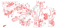 TUERSCHLOESSER, VORNE für Honda ACCORD 1.8ILS 5 Türen 4 gang automatikgetriebe 2002