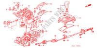 WAHLHEBEL(RH) für Honda ACCORD 1.8ISE 5 Türen 4 gang automatikgetriebe 2001