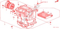 HEIZUNGSEINHEIT(LH) für Honda LOGO LOGO 3 Türen 5 gang-Schaltgetriebe 1999