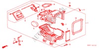 HEIZUNGSSCHACHT(LH) für Honda LOGO LOGO 3 Türen 5 gang-Schaltgetriebe 2000