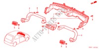 KANAL(LH) für Honda LOGO LOGO 3 Türen 5 gang-Schaltgetriebe 2000