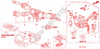 KOMBISCHALTER(LH) für Honda LOGO LOGO 3 Türen 5 gang-Schaltgetriebe 2000