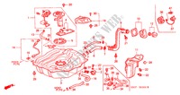 KRAFTSTOFFTANK für Honda LOGO LOGO 3 Türen 5 gang-Schaltgetriebe 1999