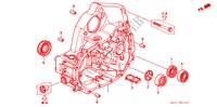 KUPPLUNGSGEHAEUSE für Honda LOGO LOGO 3 Türen 5 gang-Schaltgetriebe 1999