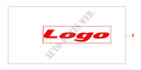 LOGO AUFKLEBER für Honda LOGO LOGO 3 Türen vollautomatische 1999