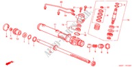 SERVOLENKGETRIEBE BAUTEILE(LH) für Honda LOGO LOGO 3 Türen 5 gang-Schaltgetriebe 2000