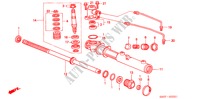 SERVOLENKGETRIEBE BAUTEILE(RH) für Honda LOGO LOGO 3 Türen 5 gang-Schaltgetriebe 2000
