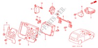 STEUERGERAT(KABINE) (RH) für Honda LOGO LOGO 3 Türen 5 gang-Schaltgetriebe 1999