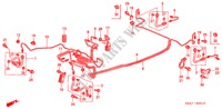 BREMSLEITUNGEN(ABS) (LH) (1) für Honda CIVIC 1.6SE 4 Türen 5 gang-Schaltgetriebe 2001