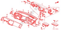 INSTRUMENTENBRETT(LH) für Honda CIVIC 1.6SE 4 Türen 5 gang-Schaltgetriebe 2001
