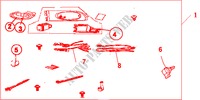 NEBELSCHEINWERFER für Honda CIVIC 1.6SE 4 Türen 5 gang-Schaltgetriebe 2001