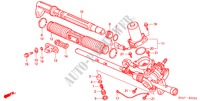 SERVOLENKGETRIEBE BAUTEILE(EPS)(LH) für Honda CIVIC 1.6SE 4 Türen 5 gang-Schaltgetriebe 2001