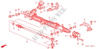 SERVOLENKGETRIEBE (HPS)(RH) für Honda CIVIC 170I 4 Türen 5 gang-Schaltgetriebe 2001