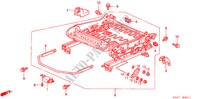 VORNE SITZKOMPONENTEN(L.)(2) für Honda CIVIC 1.6SE 4 Türen 5 gang-Schaltgetriebe 2001