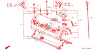 ZYLINDERKOPFDECKEL für Honda CIVIC 1.6SE 4 Türen 5 gang-Schaltgetriebe 2001
