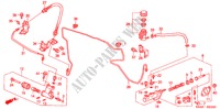 HAUPTKUPPLUNGSZYLINDER (LH) für Honda CIVIC 1.6 LS 4 Türen 5 gang-Schaltgetriebe 2004