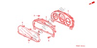 MESSGERAET BAUTEILE(NS)(2) für Honda CIVIC VTI 4 Türen 4 gang automatikgetriebe 2004