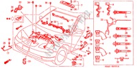 MOTORKABELBAUM(RH) für Honda CIVIC 1.4 S 4 Türen 5 gang-Schaltgetriebe 2005