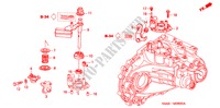 SCHALTARM/SCHALTHEBEL für Honda CIVIC 1.6 LS 4 Türen 5 gang-Schaltgetriebe 2005