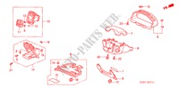 INSTRUMENTENBRETT(FAHRERSEITE) (LH) für Honda CIVIC HYBRID HYBRID 4 Türen 5 gang-Schaltgetriebe 2005