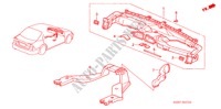KANAL(LH) für Honda CIVIC HYBRID HYBRID 4 Türen 5 gang-Schaltgetriebe 2004