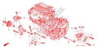 LEERLAUFRIEMENSCHEIBE für Honda CIVIC HYBRID HYBRID 4 Türen 5 gang-Schaltgetriebe 2003