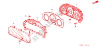 MESSGERAET BAUTEILE(NS) für Honda CIVIC HYBRID HYBRID 4 Türen 5 gang-Schaltgetriebe 2004