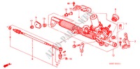 SERVOLENKGETRIEBE(EPS) (LH) für Honda CIVIC HYBRID HYBRID 4 Türen 5 gang-Schaltgetriebe 2004