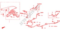 HANDBREMSE(1) für Honda CIVIC COUPE LS 2 Türen 5 gang-Schaltgetriebe 2001
