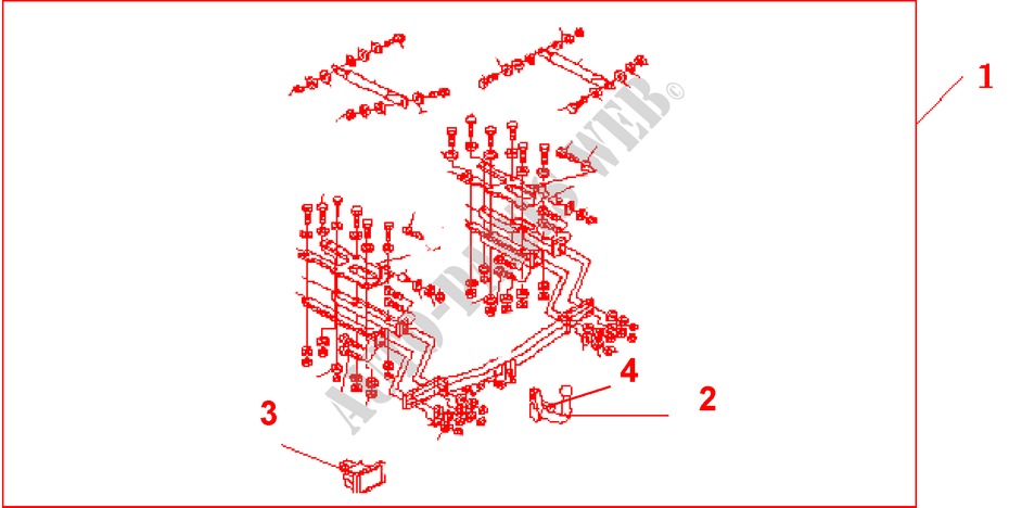AHK STANDART DESIGN für Honda CIVIC COUPE ES 2 Türen 5 gang-Schaltgetriebe 2001