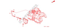 ENTLUEFTUNGSABDECKUNG für Honda CIVIC COUPE ES 2 Türen 4 gang automatikgetriebe 2005
