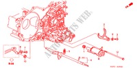 SCHALTWELLE für Honda CIVIC COUPE ES 2 Türen 4 gang automatikgetriebe 2005