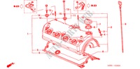 ZYLINDERKOPFDECKEL für Honda CIVIC COUPE ES 2 Türen 5 gang-Schaltgetriebe 2005
