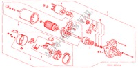 ANLASSER(VALEO) für Honda CIVIC 1.6ES 3 Türen 5 gang-Schaltgetriebe 2004