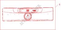 AUDIO SYSTEM für Honda CIVIC 1.6SPORT 3 Türen 5 gang-Schaltgetriebe 2003