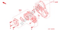 GETRIEBEAUFHAENGUNG(DIESEL) für Honda CIVIC 1.7S 3 Türen 5 gang-Schaltgetriebe 2002