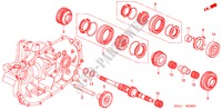 HAUPTWELLE(5MT) für Honda CIVIC 1.4LS 3 Türen 5 gang-Schaltgetriebe 2001