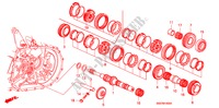 HAUPTWELLE(6MT) für Honda CIVIC TYPE R     PREMIUM 3 Türen 6 gang-Schaltgetriebe 2004