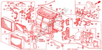 HEIZUNGSEINHEIT(LH) für Honda CIVIC 1.6LS 3 Türen 4 gang automatikgetriebe 2002