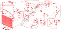 KLIMAANLAGE (SCHLAEUCHE/LEITUNGEN)(RH)(TYPE R) für Honda CIVIC TYPE R 3 Türen 6 gang-Schaltgetriebe 2003