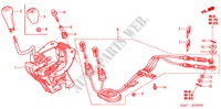 SCHALTHEBEL für Honda CIVIC 1.6LS 3 Türen 5 gang-Schaltgetriebe 2001