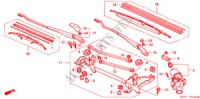 SCHEIBENWISCHER, VORNE(LH) für Honda CIVIC 1.6SPORT 3 Türen 5 gang-Schaltgetriebe 2003
